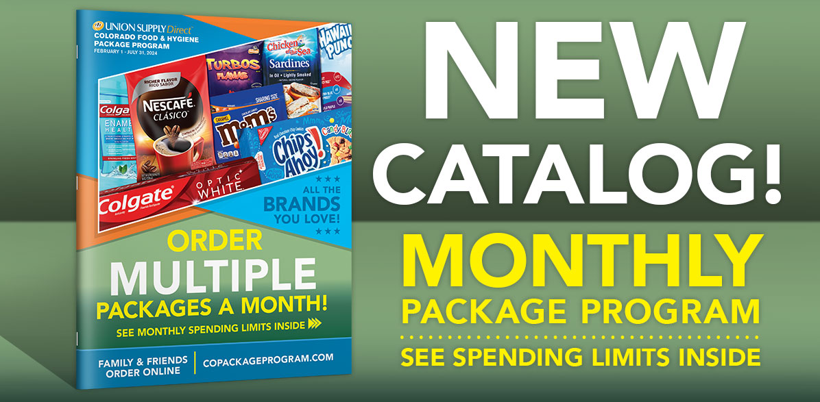 NEW Catalog - Monthly Package Program - See Spending Limits Inside